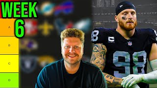 D Up! Week 6 Fantasy Football Defense Rankings (Top 12)