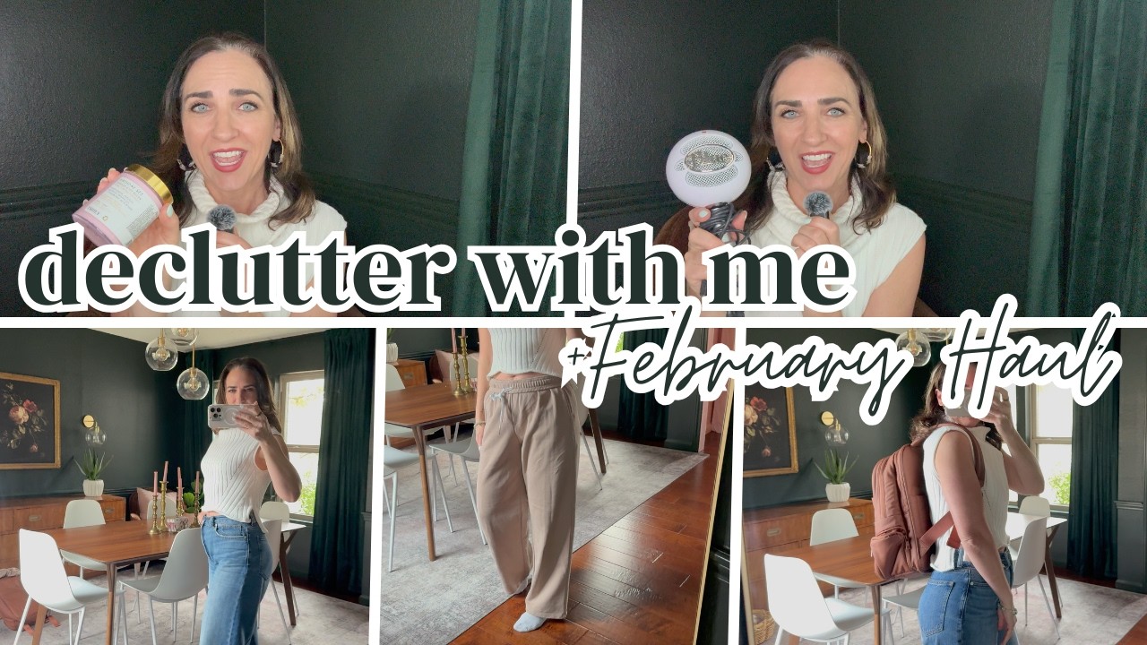 DECLUTTER WITH ME FEBRUARY | WHAT I PURCHASED THIS MONTH