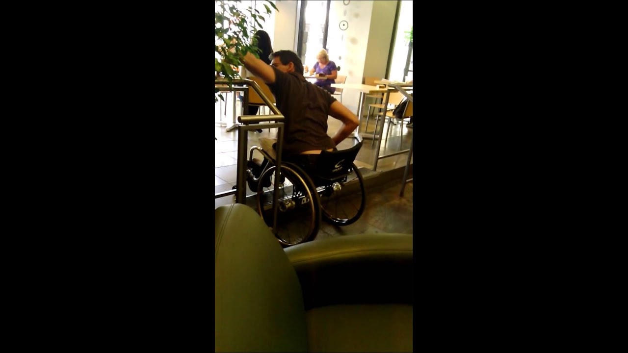 Wheelchair style - FAIL - Tried to go up one fairly Big Step - L1 injury 10-31-14