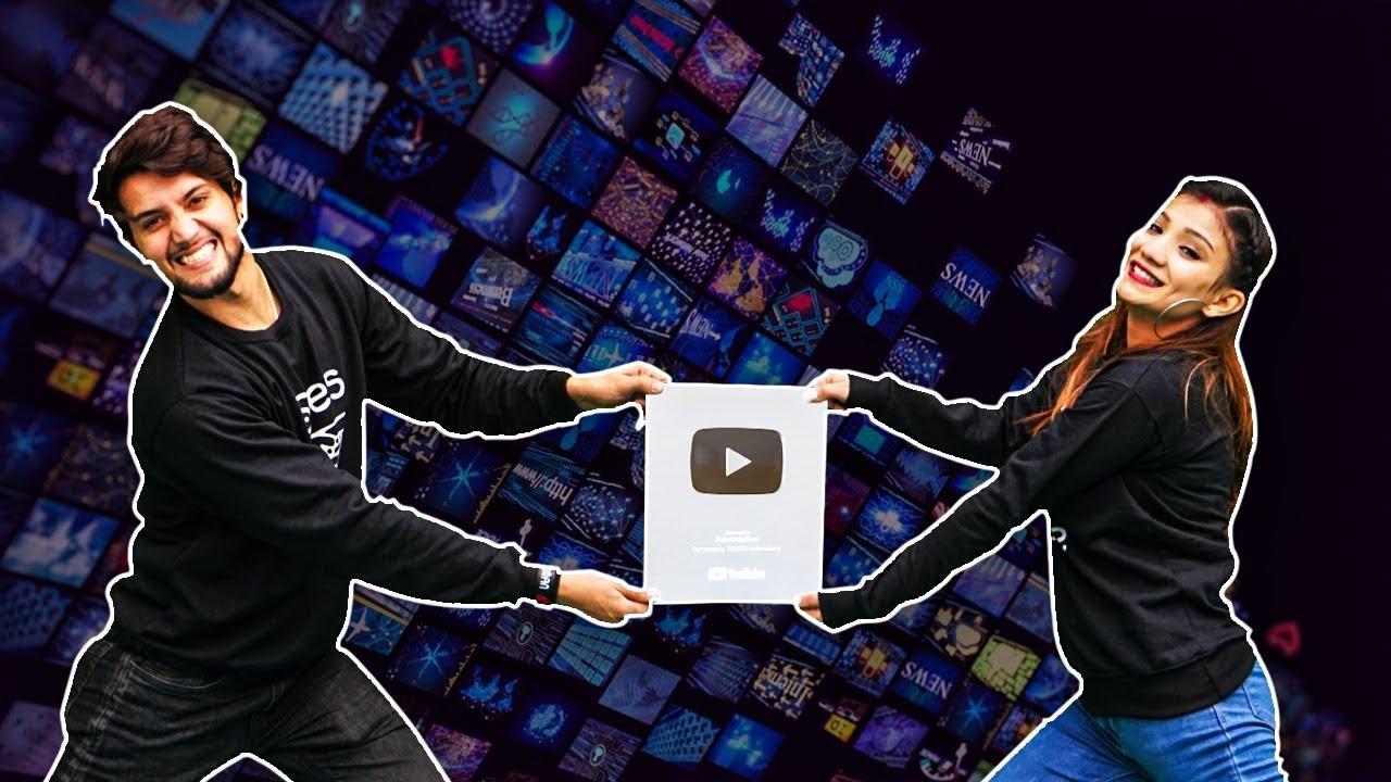 Silver Button Explain in Hindi by Vivek Choudhary Ft. khushi Punjaban | Youtube Award | Fam Silver Button Explain in Hindi by Vivek Choudhary Ft. khushi Punjaban | Youtube Award | Fam