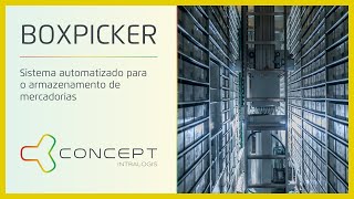 Boxpicker | Sistema automatizado para o armazenamento de mercadorias