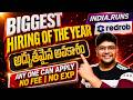 👌Biggest Hiring of this Year | India.Runs | Any one can Apply | Latest jobs in Telugu | Redrob