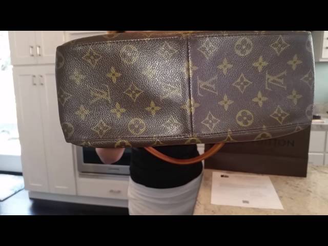 Louis Vuitton, Bags, Beautiful Authentic Lv Looping Gm Shoulder Bag  Monogram