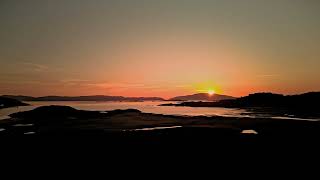 Loch Crinan Sunset 4K Time Lapse