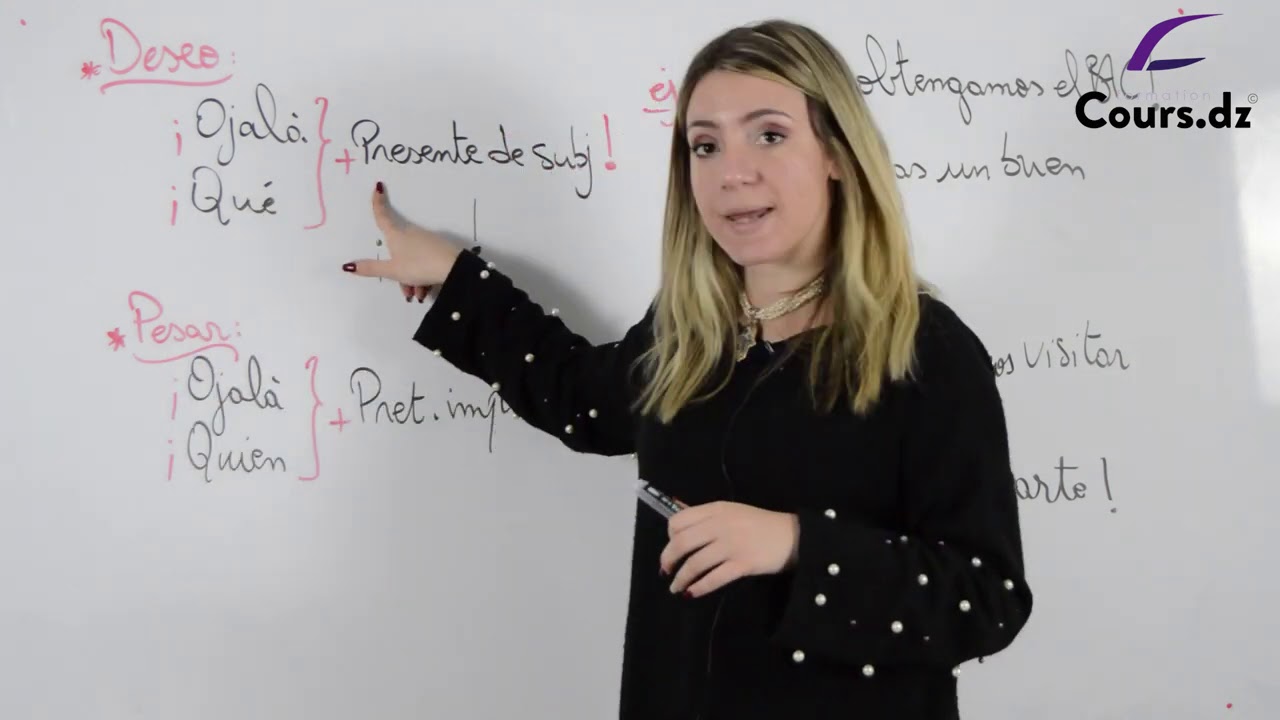 اسبانية 06 | el deseo | la oration desideratiwa