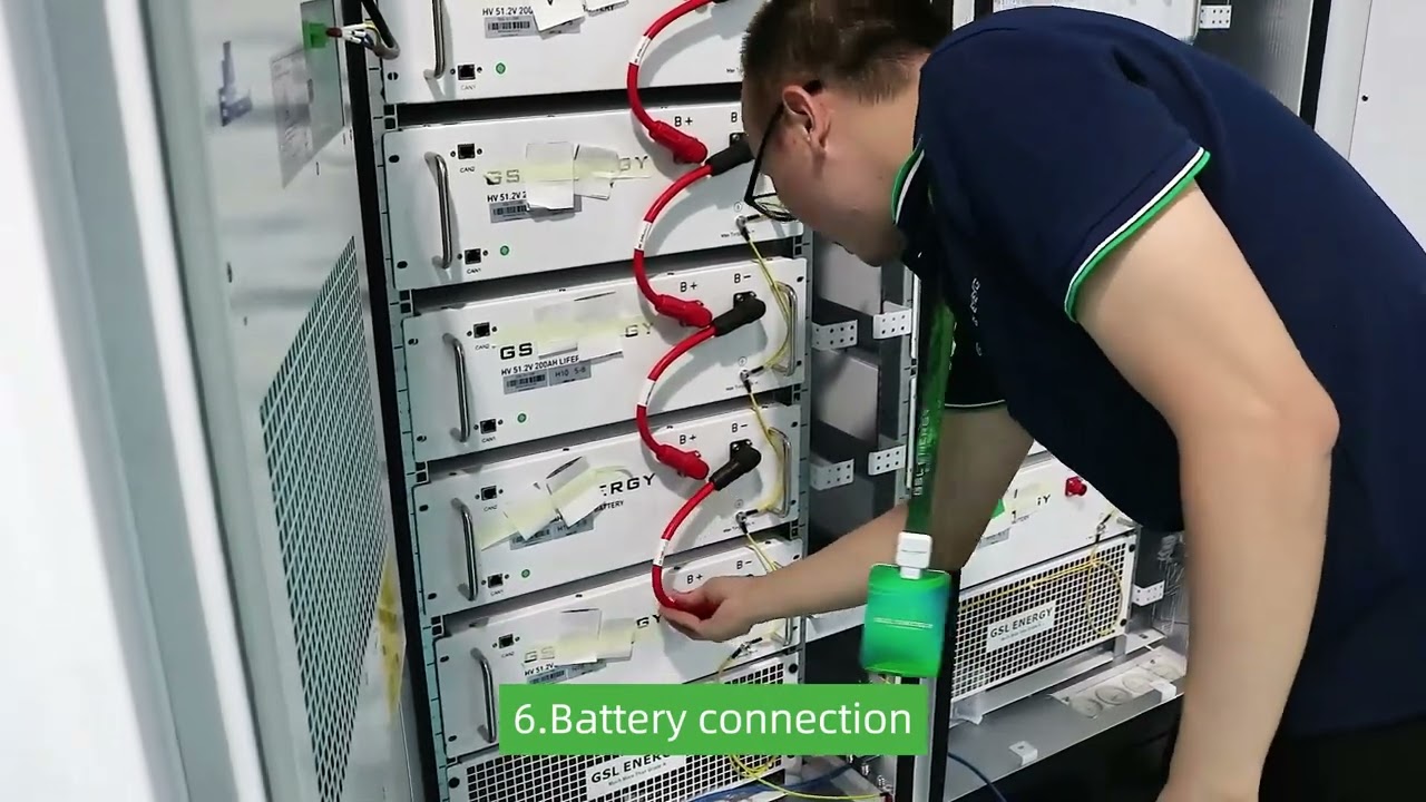 【Installation Process】BESS industrial commercial energy storage system.