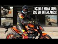 Testei a nova Duke 890 em Interlagos!