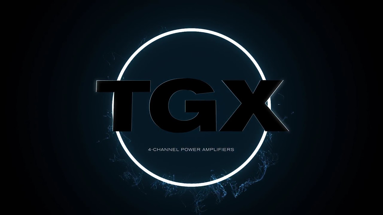 TGX The New Flagship for Live Sound Amplification Official Teaser