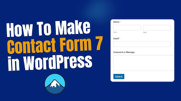 How To Make Contact Form in WordPress 2025 | Contact Form 7 | WP Form | WordPress Form