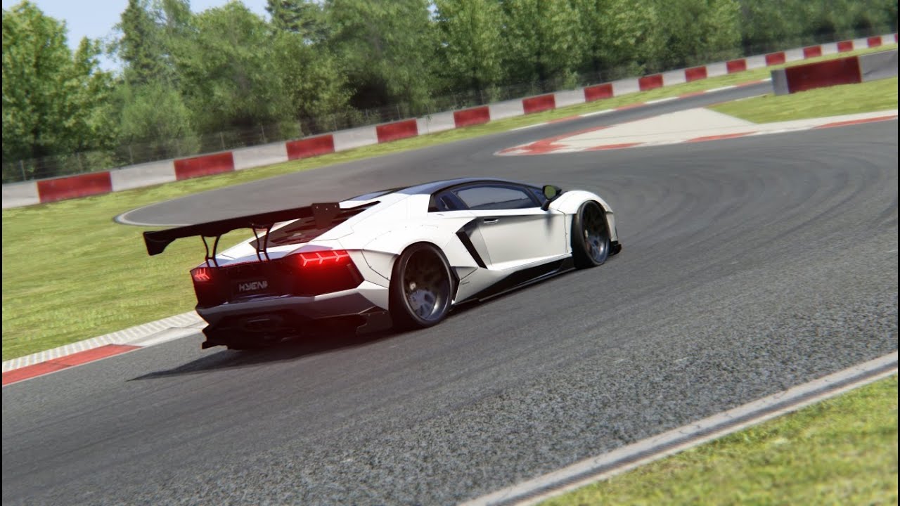Capristo Exhaust Lamborghini Aventador LibertyWalk - Assetto Corsa gaming logo