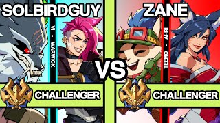 2XKO ▰ SOLBIRDGUY (Vi-Warwick) vs ZANE (Teemo-Ahri) ▰ 2XKO Pro Replays