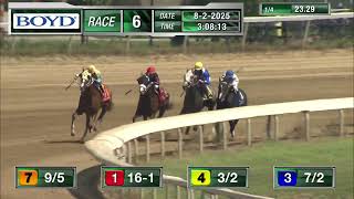 RACE 6 PROGRAM 8 2 2025