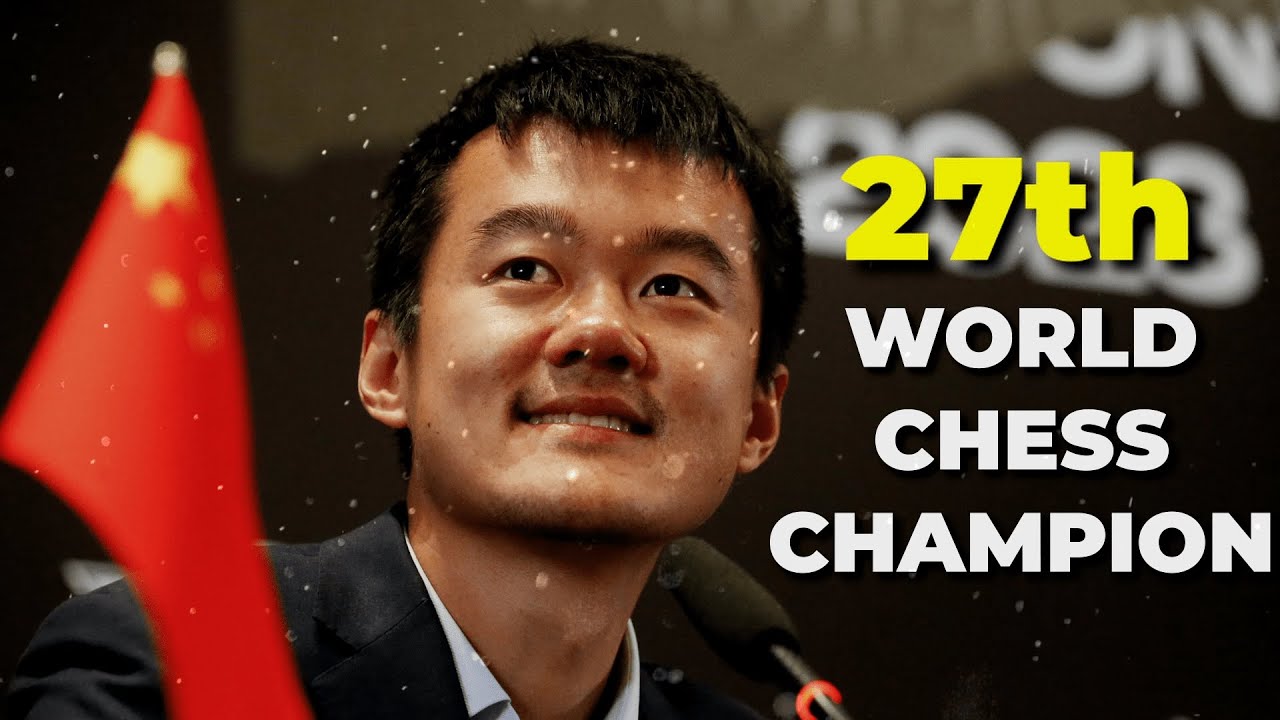 The World Chess Champion - Ding Liren  #chess #chesschampions