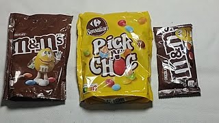 M&M Chocolate Vs Pick Choice