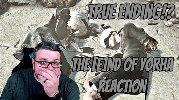 NieR: Automata Ending E - REACTION! | An Emotional Journey | True Ending
