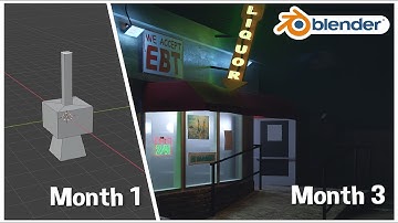 3 Month Blender Progress!