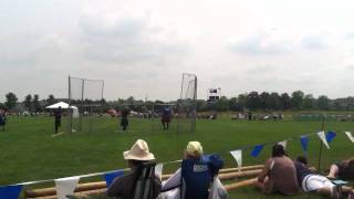Hammer throw - Highland Games 2011 - Chicago