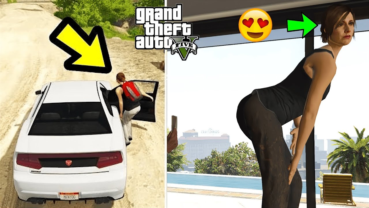 Secret Way To Get Girlfriend In GTA 5 Story Mode Franklin And Ursula 