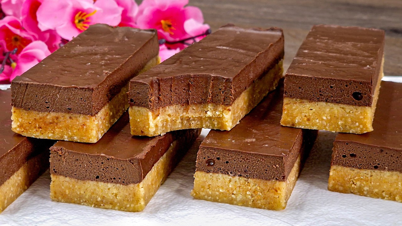 Новый домашний десерт, который тает во рту! Вкусно и полезно, без муки!