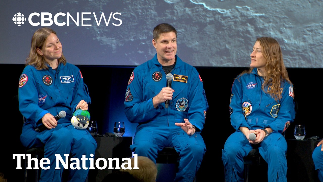 Jeremy Hansen's Artemis II crewmates sing his praises in Quebec