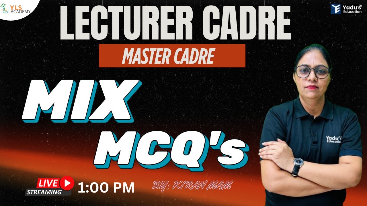 PSTET | MASTER CADRE | LECTURER | MIX MCQ'S | CLASS -34  # YADU EDUCATION