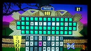 Wheel Of Fortune 2nd Edition PS1 Game 27 Part 1