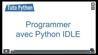 Maths 2de - Programmation : Programmer avec Python IDLE
