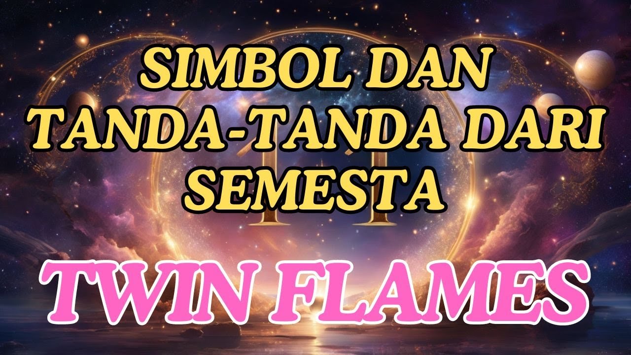 Simbol dan Tanda-Tanda Dari Semesta Mengenai Twin Flame #twinflamejourney