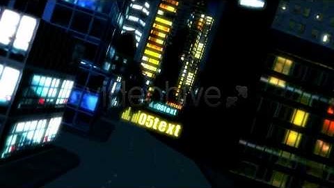 After Effects Project Files   Night Flight   VideoHive