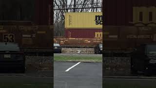 CSX freight action Teaneck NJ