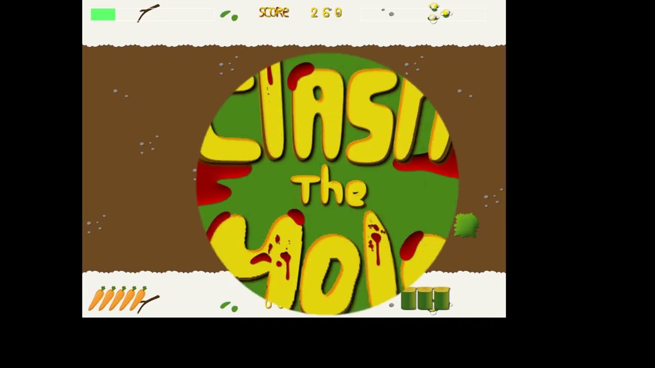 clash the mole - mini shooting game - Gamecodeur gamejam N°38