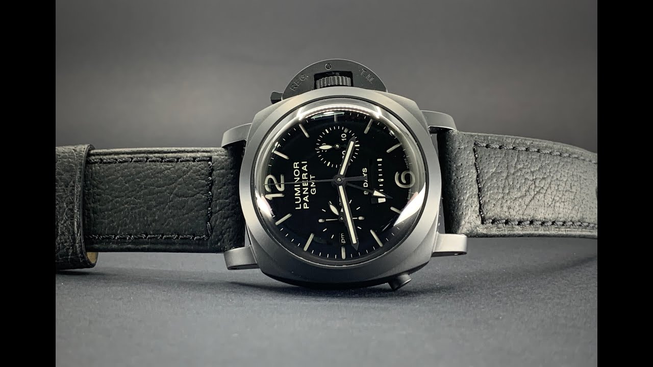 Officine Panerai Monopulsante 8 Days Luminor 1950 Chrono GMT K Series with Coated Movement