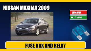Fuse box location and diagram: nissan maxima 2009 - Schema fusibili