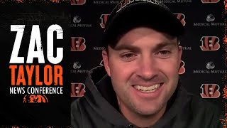 Zac Taylor on Excitement & Positivity After Clutch Win Over Tennessee | Cincinnati Bengals