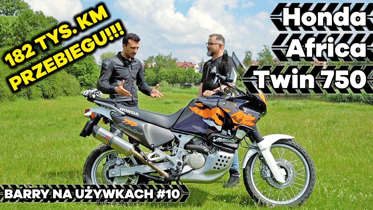 Honda Africa Twin 750 RD07A (1996). Opinia użytkownika, wady, typowe problemy. Barry na używkach #10