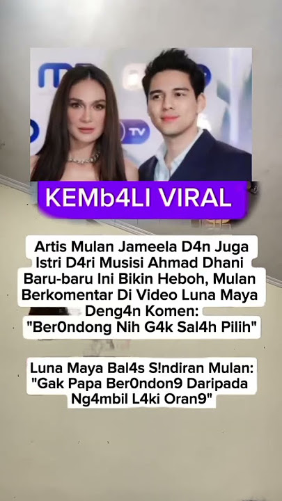 Luna maya sindir balik mulan jameela #artist #shots