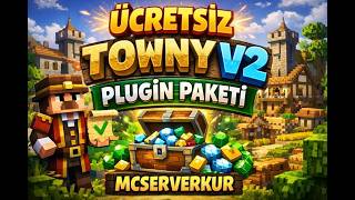 Ücretsi̇z Towny V3 Plugi̇n Paketi̇ Mcserverkur
