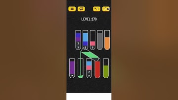 Water sort puzzle level 278