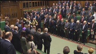 Dennis Skinner Heckles Black Rod As He Summons MPs To Queen's Speech