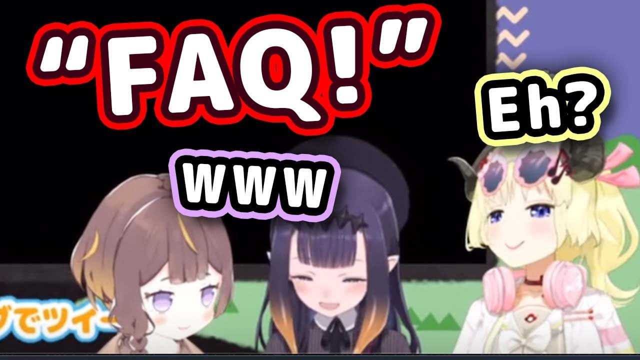 Watame, Ina and Anya Suddenly Hear The "F Word" 【ENG Sub/Hololive】