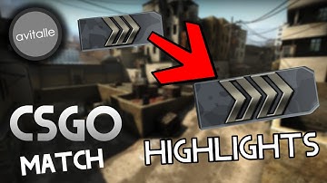 CSGO Match Highlights | Silver Noob + Insane Comeback + Rankup