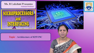 Architecture of 8259 PIC by Ms. B Lakshmi Prasanna