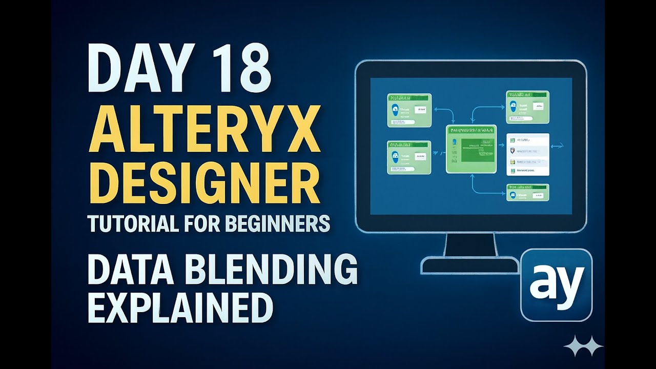 Alteryx Day 18 – Data Blending Explained 
