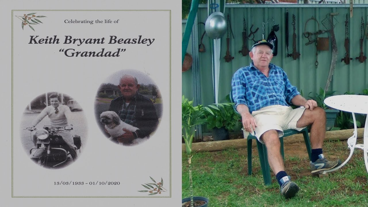 The Funeral Service of Keith Bryant Beasley - YouTube