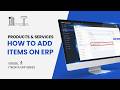 How to Create Items & Products in ITKenya ERP | Episode 4: Inventory Setup