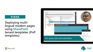 Deploying multi-lingual modern pages using SharePoint PnP tenant templates