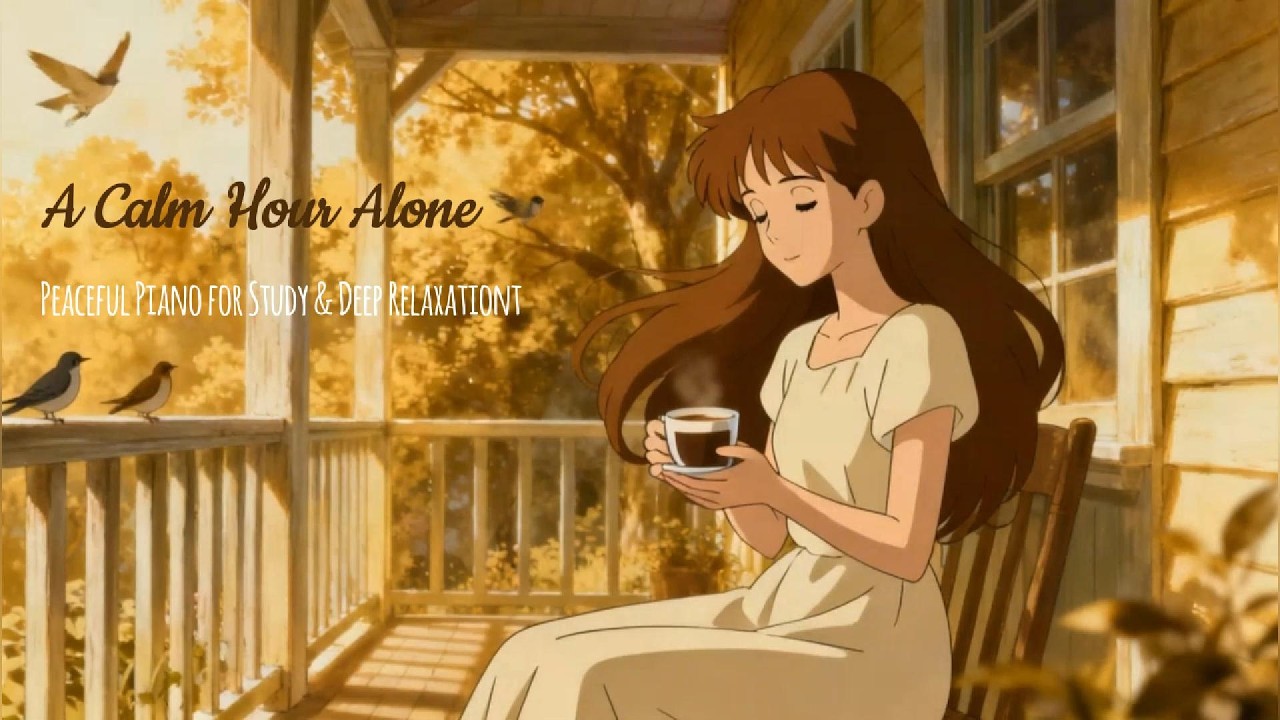 Soft Piano Music for Focus & Anxiety Relief | 1 Hour Relaxing Background