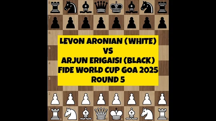 LEVON ARONIAN  VS  ARJUN ERIGAISI  |  AMAZING BRILLIANT SACRIFICE, FIDE WORLD CUP GOA 2025 ROUND 5
