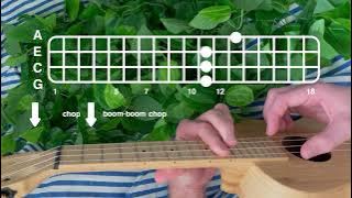 yojo summer - happy // percussive ukulele tutorial