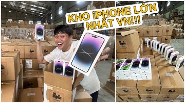 ĐỘT NHẬP & REVIEW KHO iPHONE 14 PRO MAX LỚN NHẤT VN: TRỊ GIÁ TRĂM  TỶ...